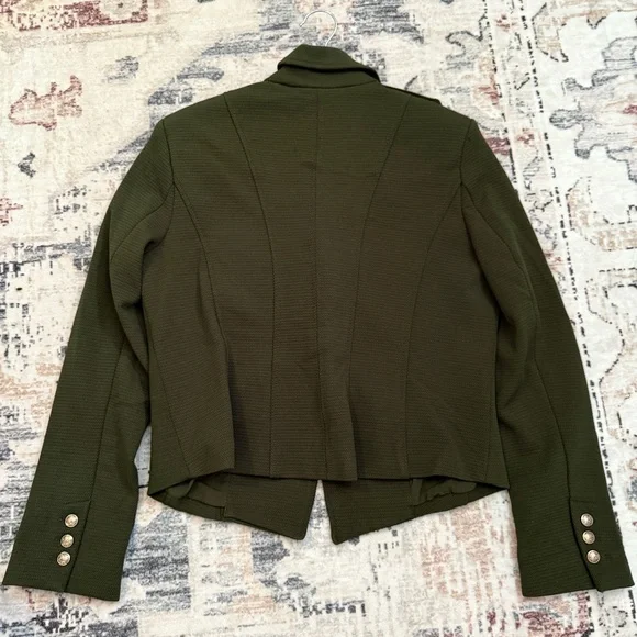 New York & Co. Green Military Blazer - Picture 10 of 10